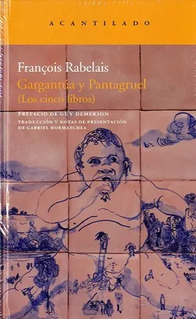 Portada de Gargantúa y Pantagruel