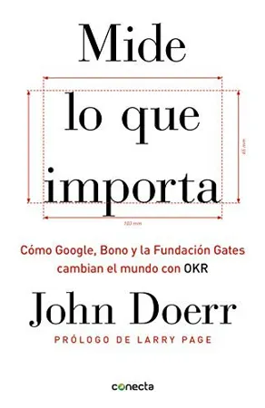 Portada de Mide lo que importa